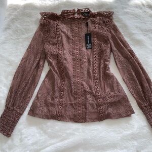 cable & gauge blouse